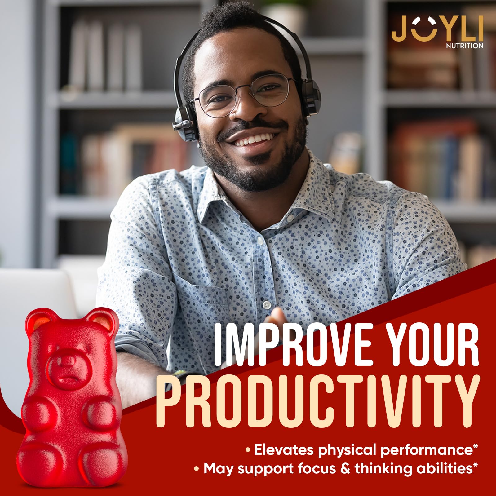 Box and bottle packaging for 2-pack gummies