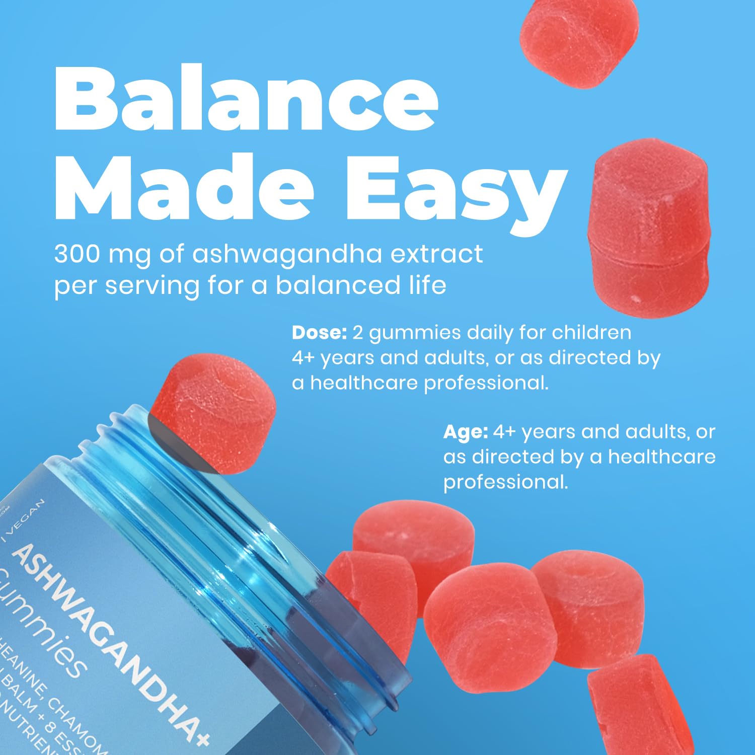 Gummies suitable for kids and adults