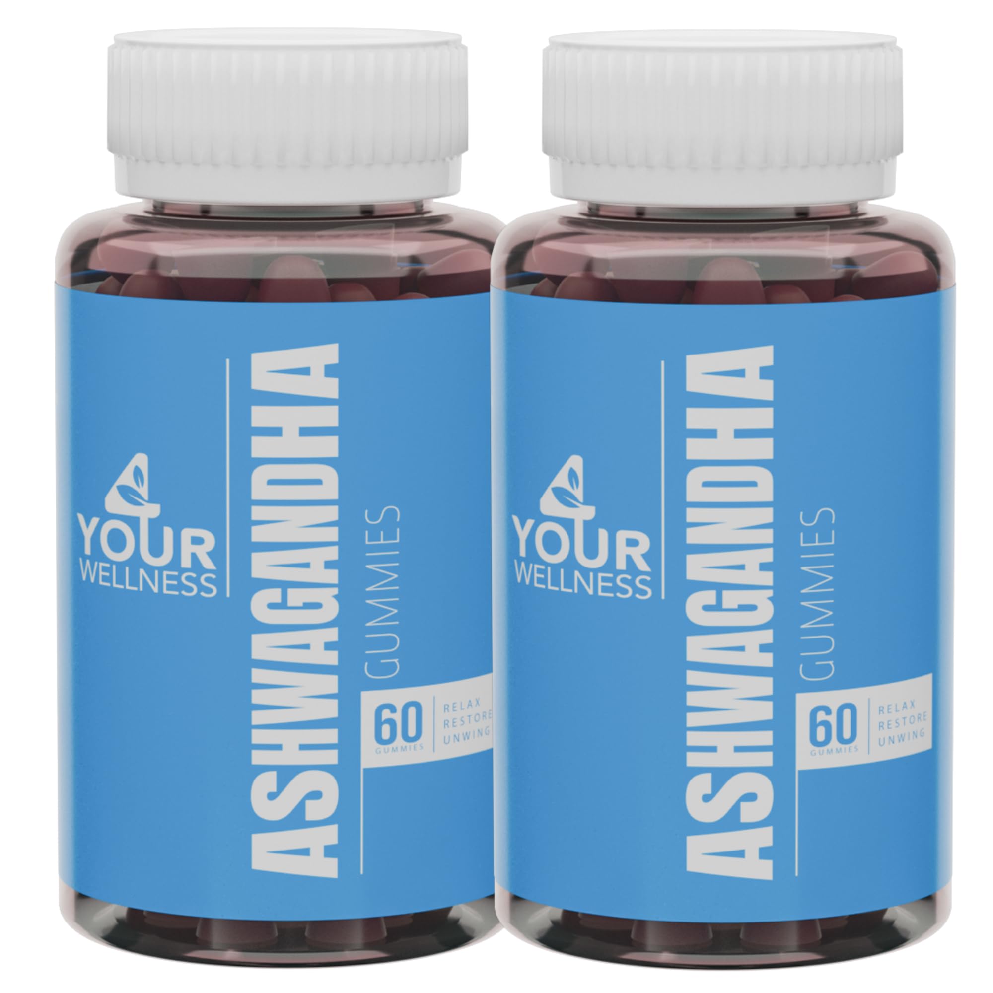 Ashwagandha Gummies Mixed Berry bottle front