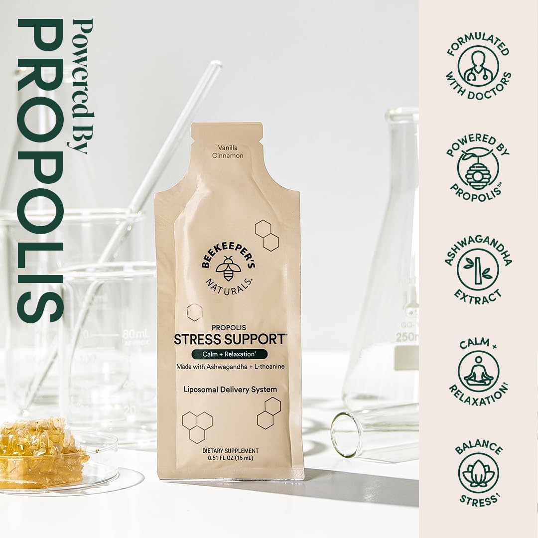 Propolis and L-Theanine ingredients for stress relief