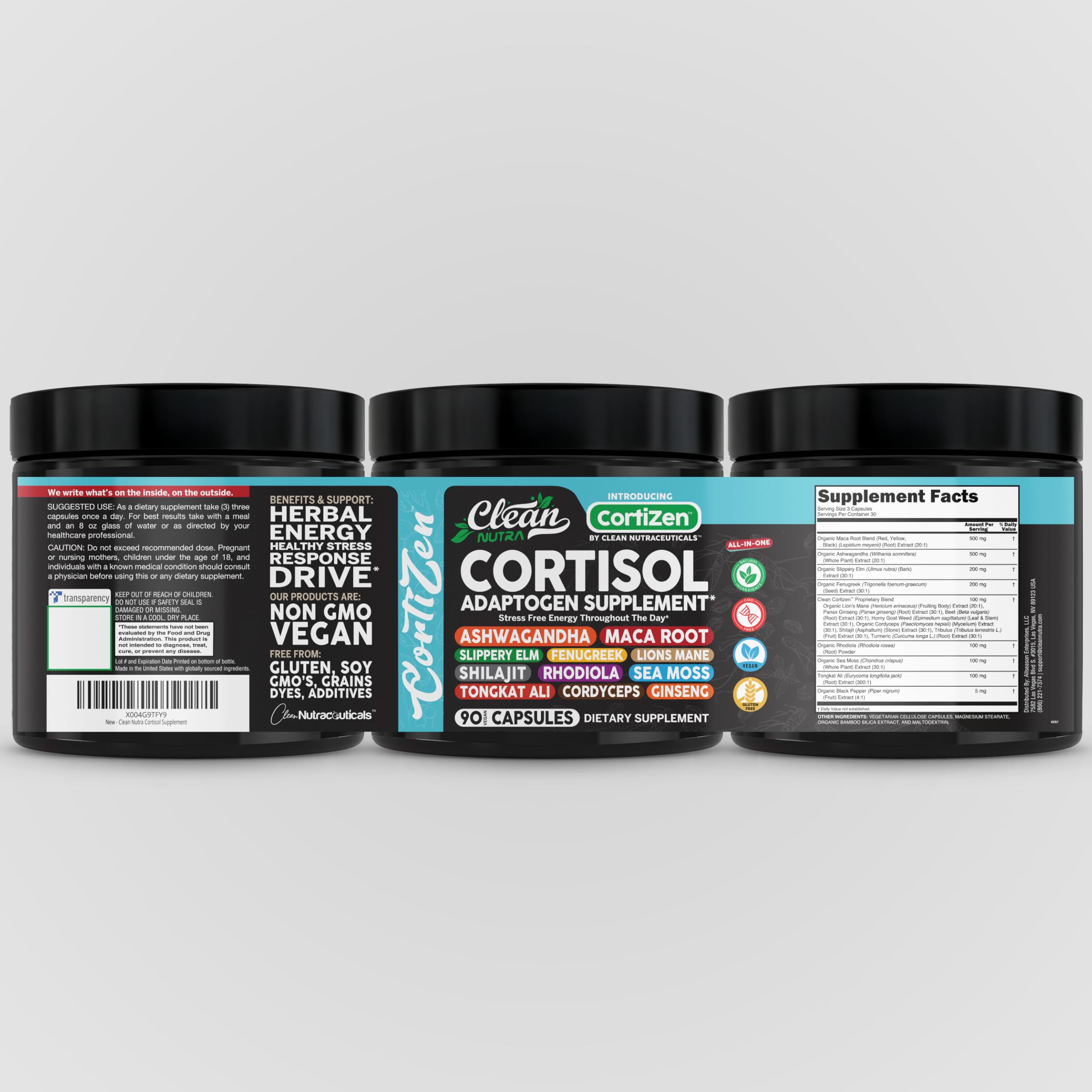 Ashwagandha and maca energy support