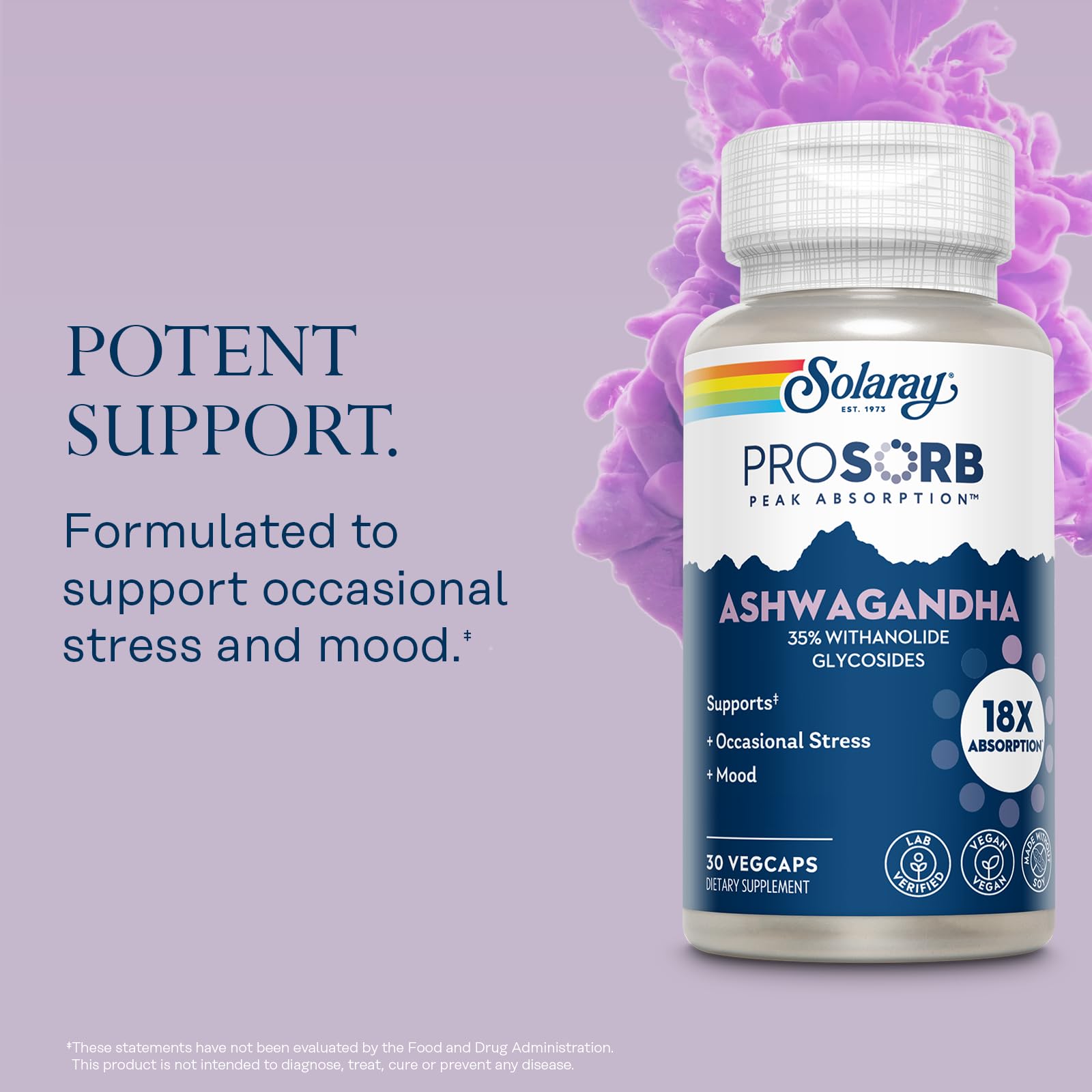 Mood support and stress relief concept illustration