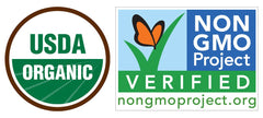 Non-GMO Project Verified label on ashwagandha packaging