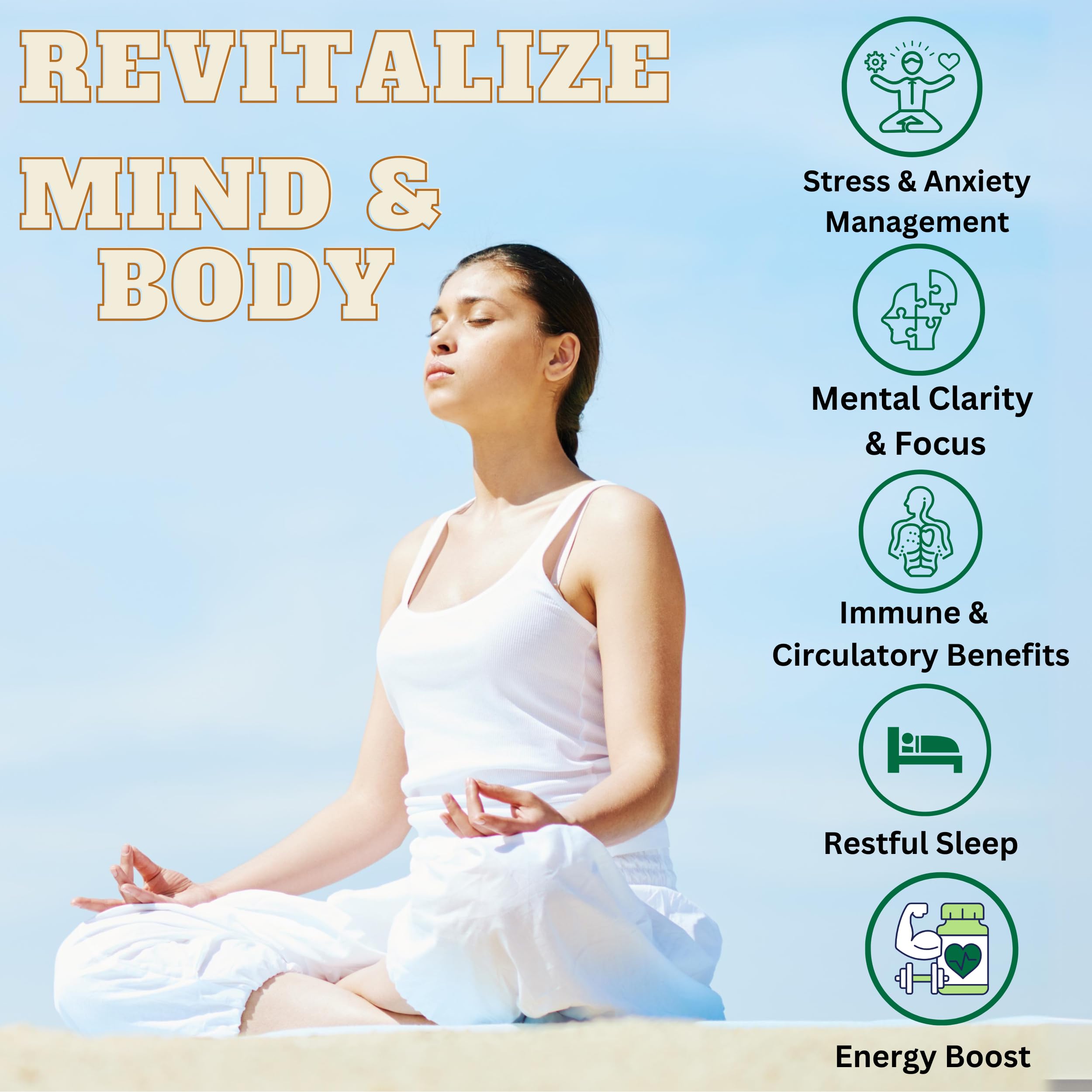 Ashwagandha for energy and sleep support