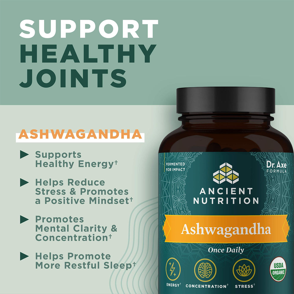 Close-up of Ashwagandha tablets for energy and focus