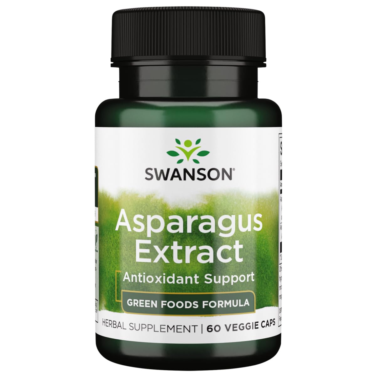 Bottle of Asparagus Extract 60 Veggie Caps