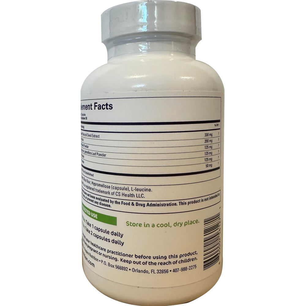 Aspire Nutrition Bio-Clear capsules closeup highlighting potent detox antioxidants