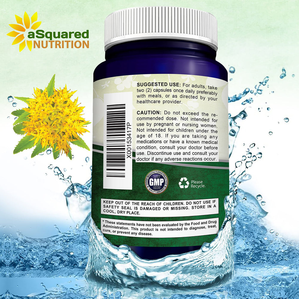 GMP-compliant facility seal and Made in USA