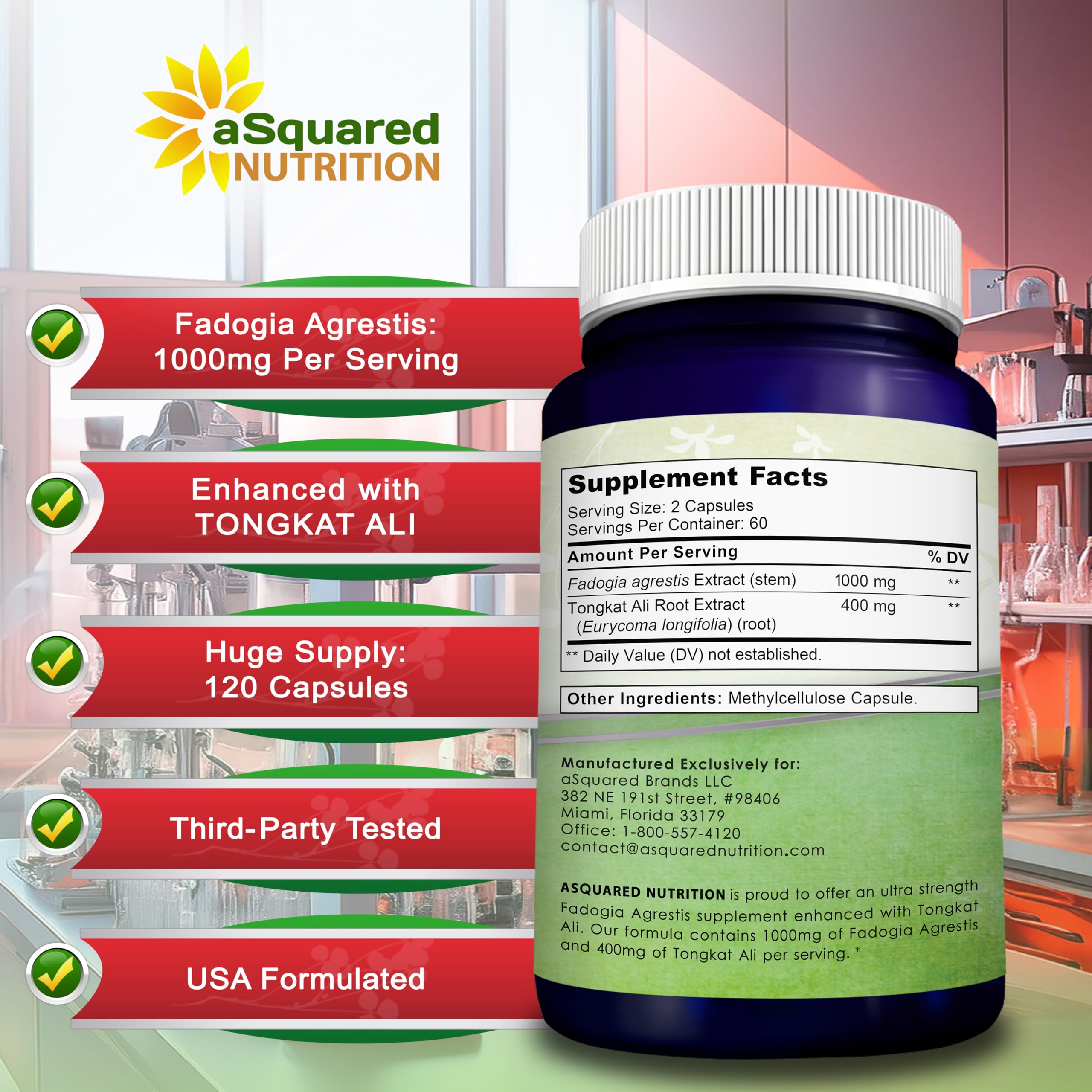 aSquared Nutrition tongkat-ali-root-extract-powder display of potent root extract for athletic support