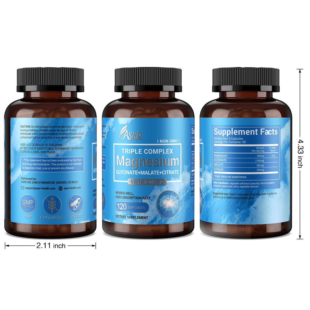 Capsules with suggested daily use and dosage visualization