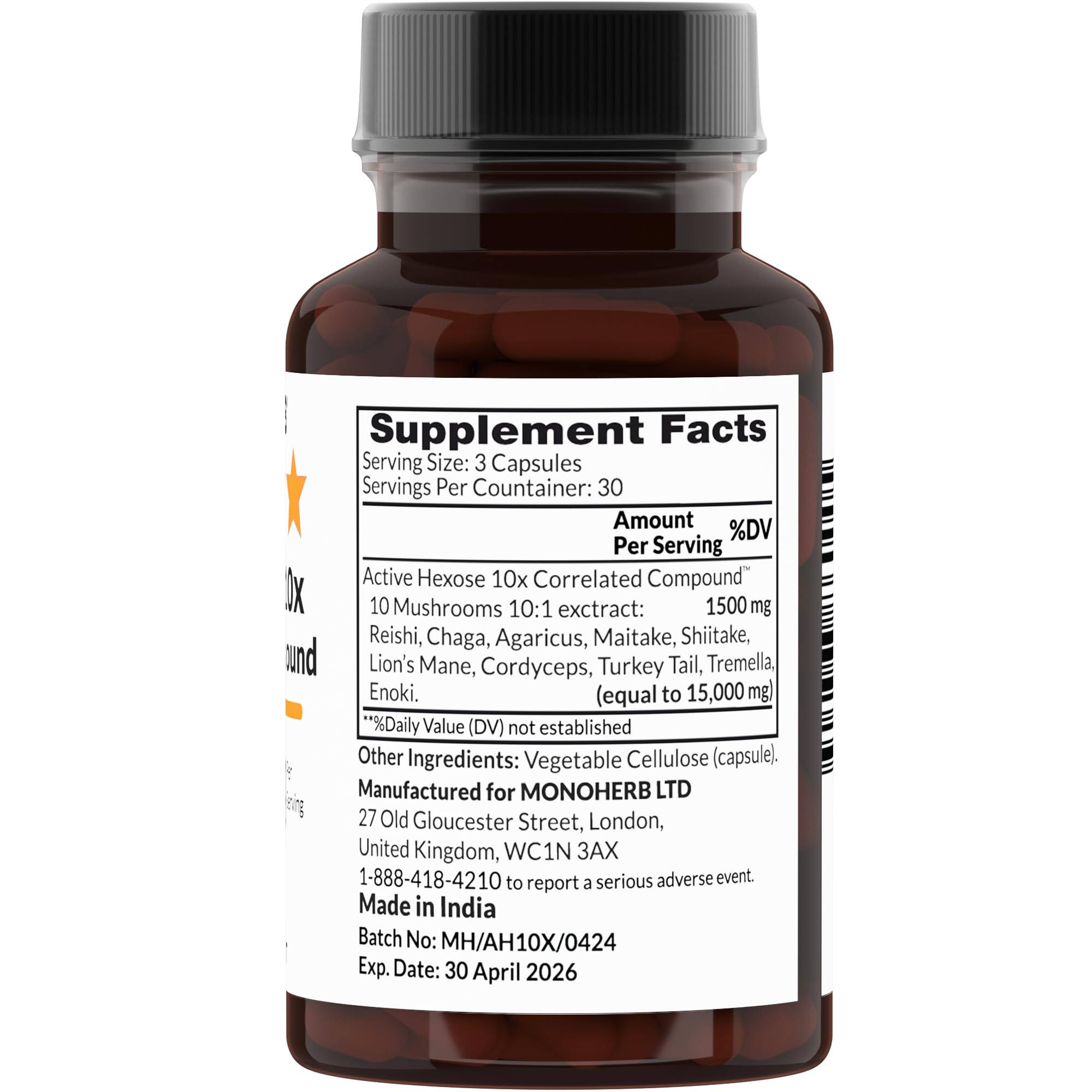 Astaxanthin 12 mg 90 Veg Capsules - Pack 2 - Image 2