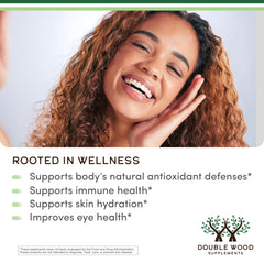 Grown and manufactured in the USA Astaxanthin 12mg Max Strength bottle
