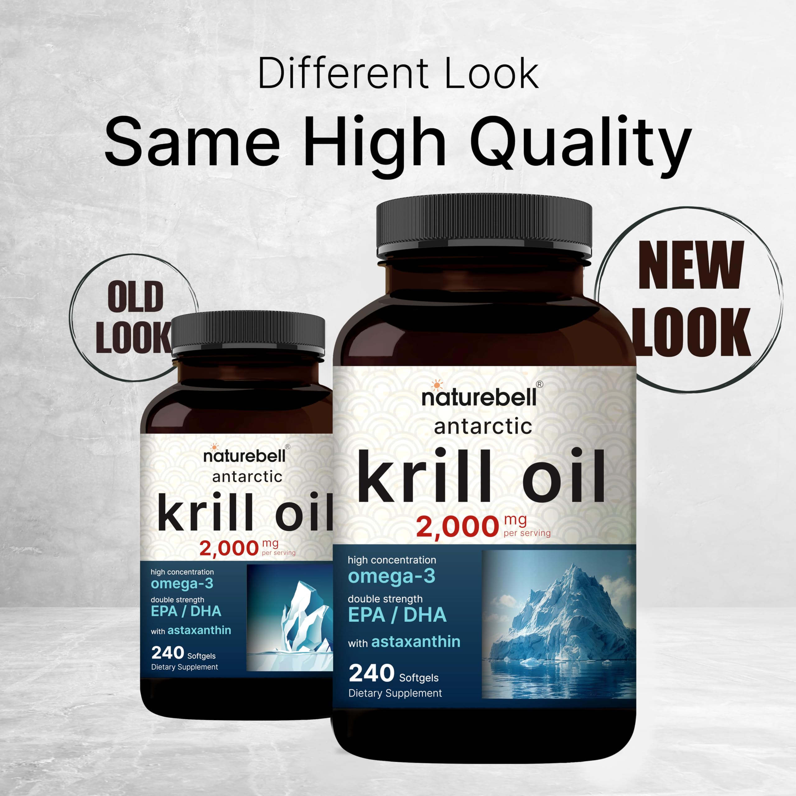 Astaxanthin 800mcg in krill oil supplement