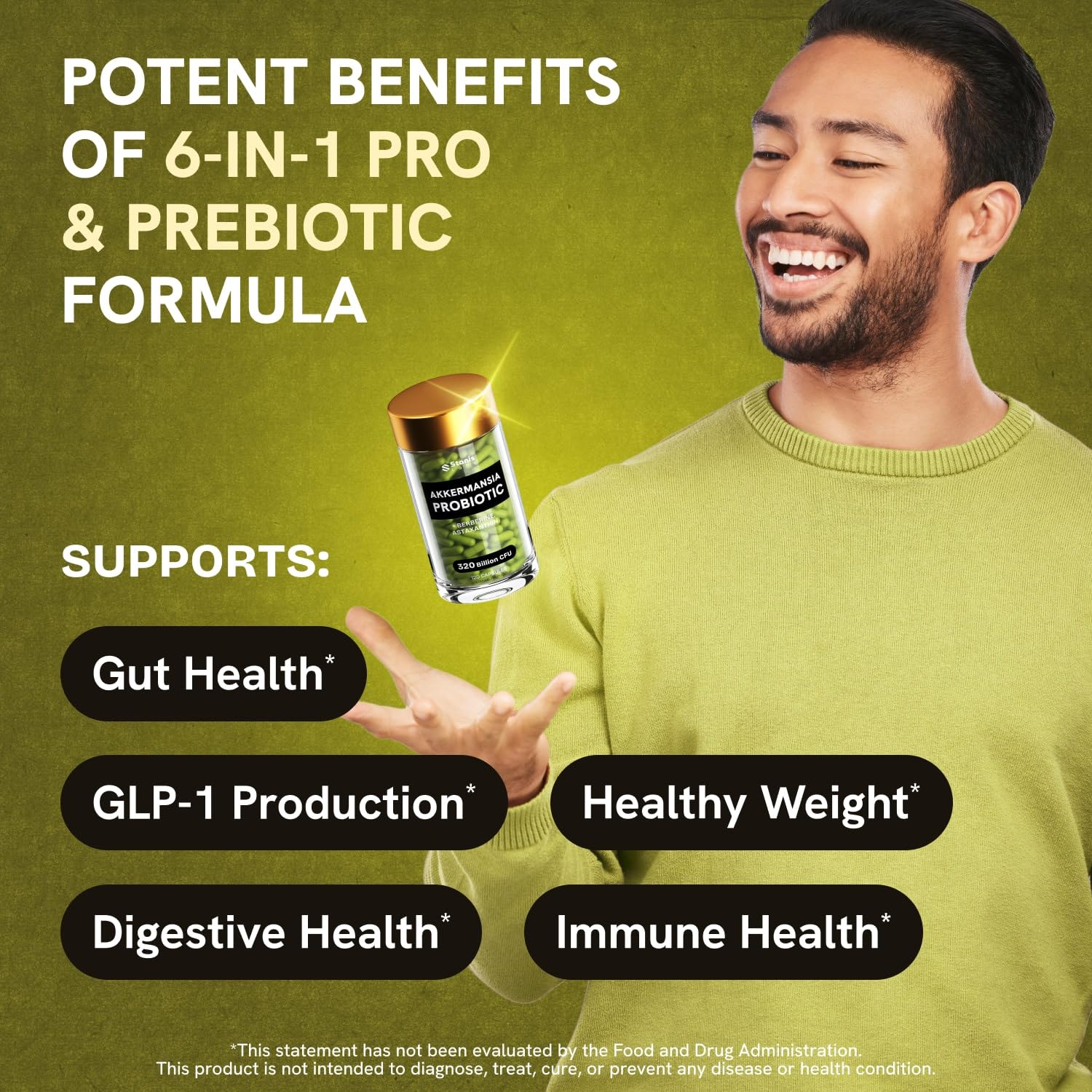 Astaxanthin, berberine, and chromium capsules