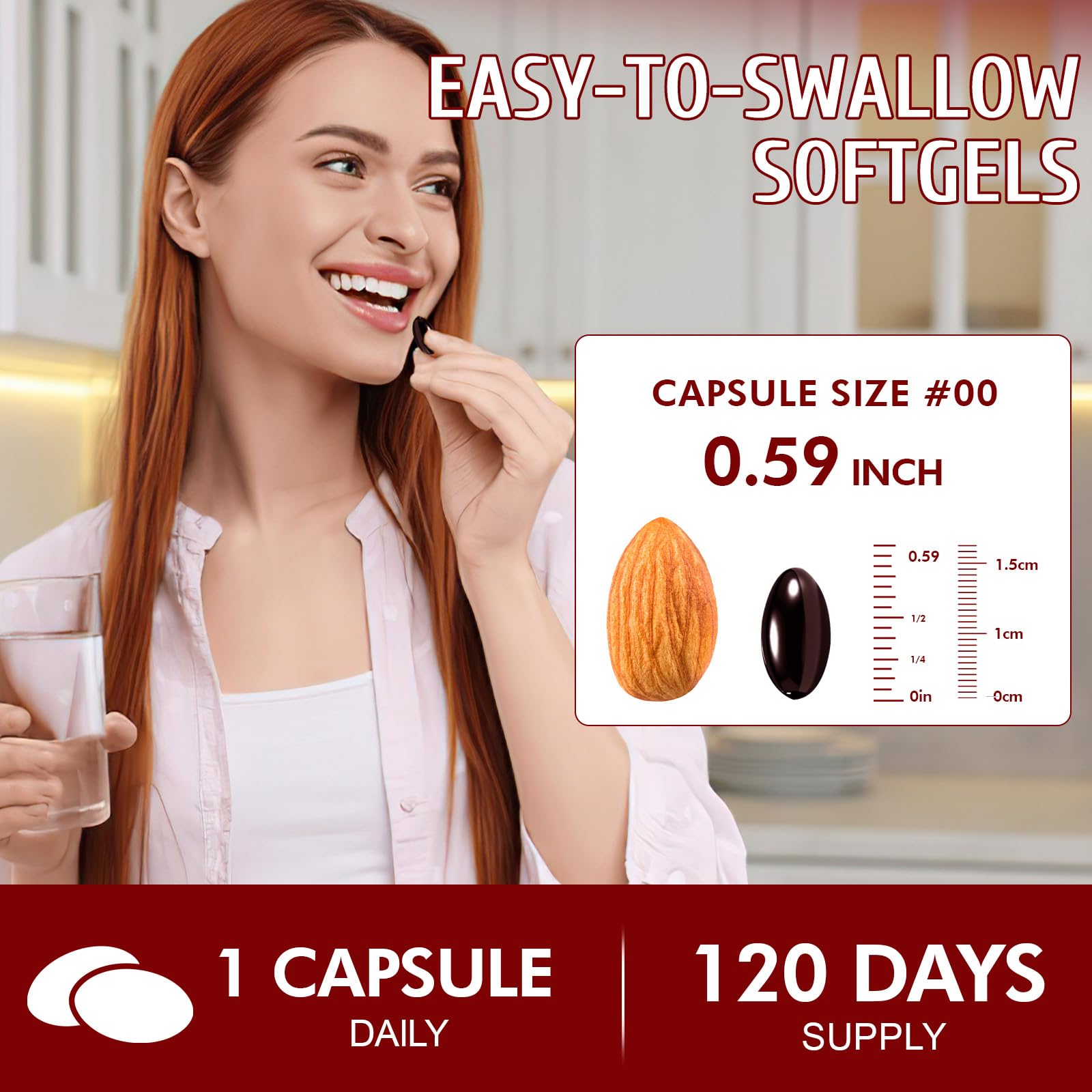 Illustration of eye health benefits from astaxanthin