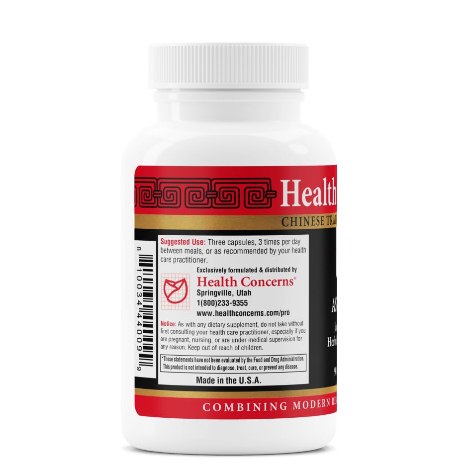 90-capsule bottle of Health Concerns Astra C immune support supplement