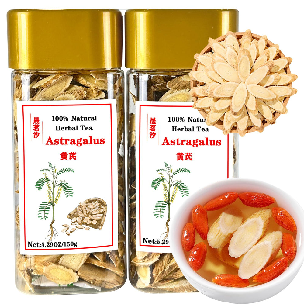 Dried Astragalus membranaceus slices for Huang Qi tea