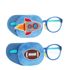 Astropic boys eye patches football design