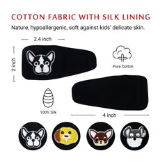 Over-glasses eye patch design for kids