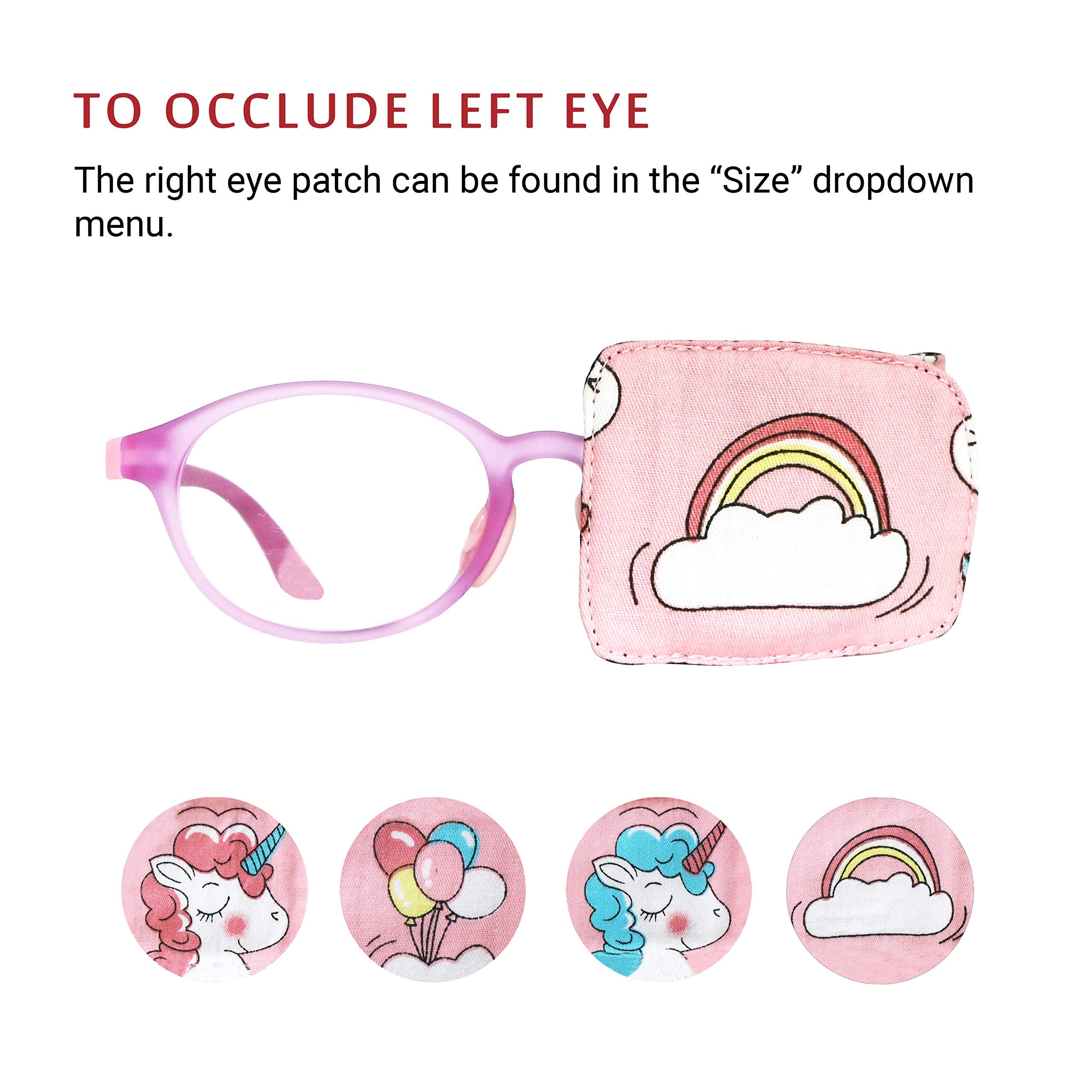 Close-up of cotton exterior and silk lining of Astropic eye patch