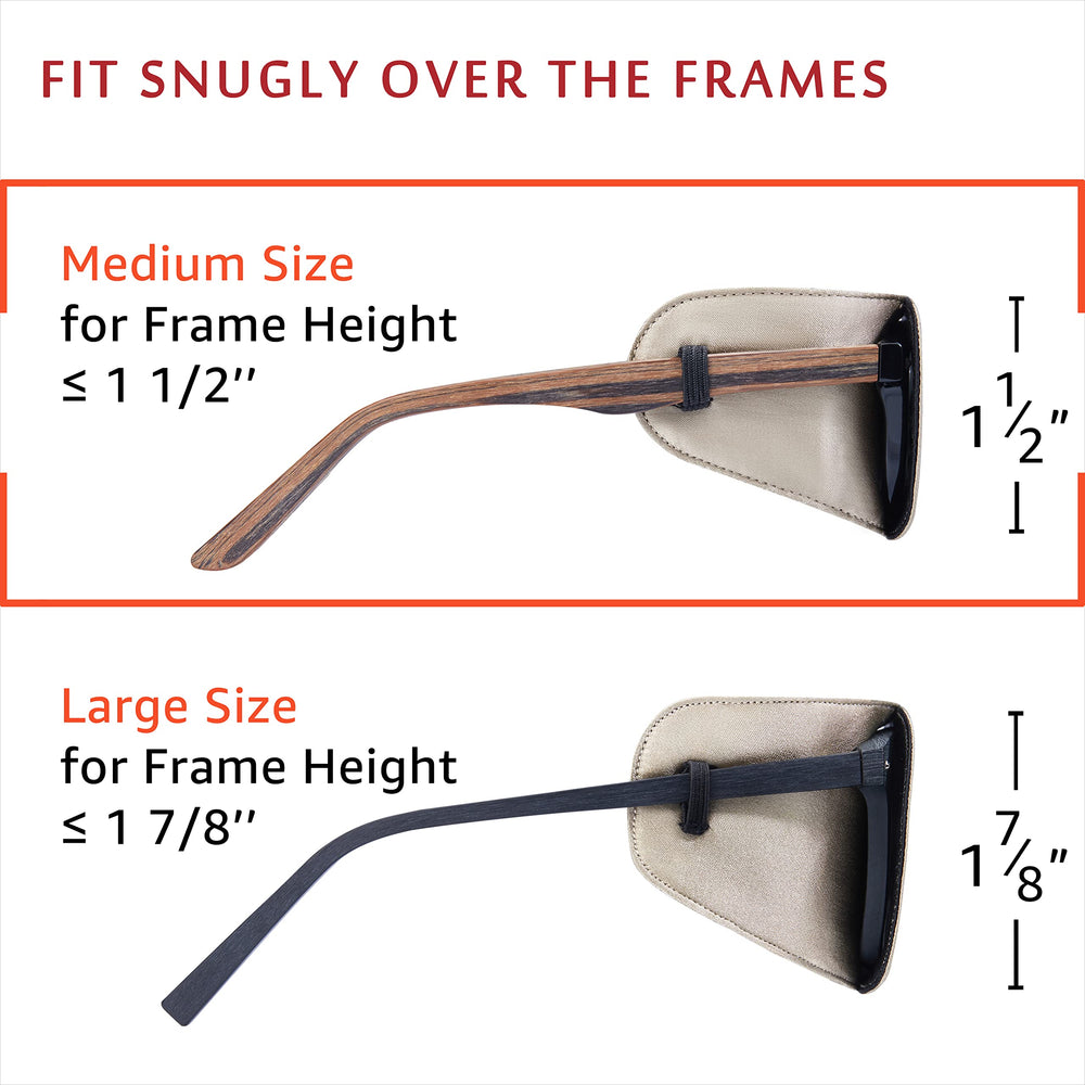 Close-up of the silk material and soft edge of the eye patch