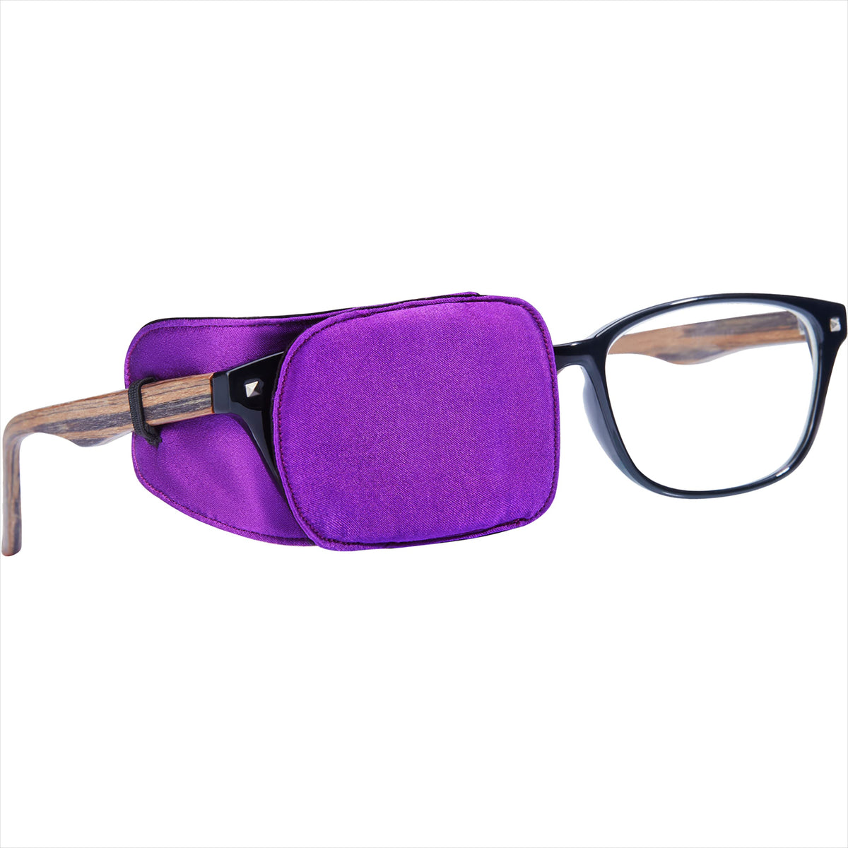 Astropic Silk Eye Patch Violet, medium size, adults and kids