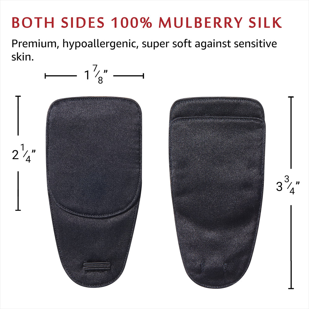 Close-up of breathable 100% Mulberry silk material