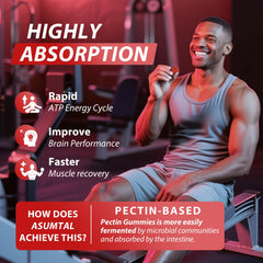 Pre-workout use: Asumtal Creatine Monohydrate Gummies Raspberry