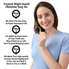 At-home molding kit for upper teeth