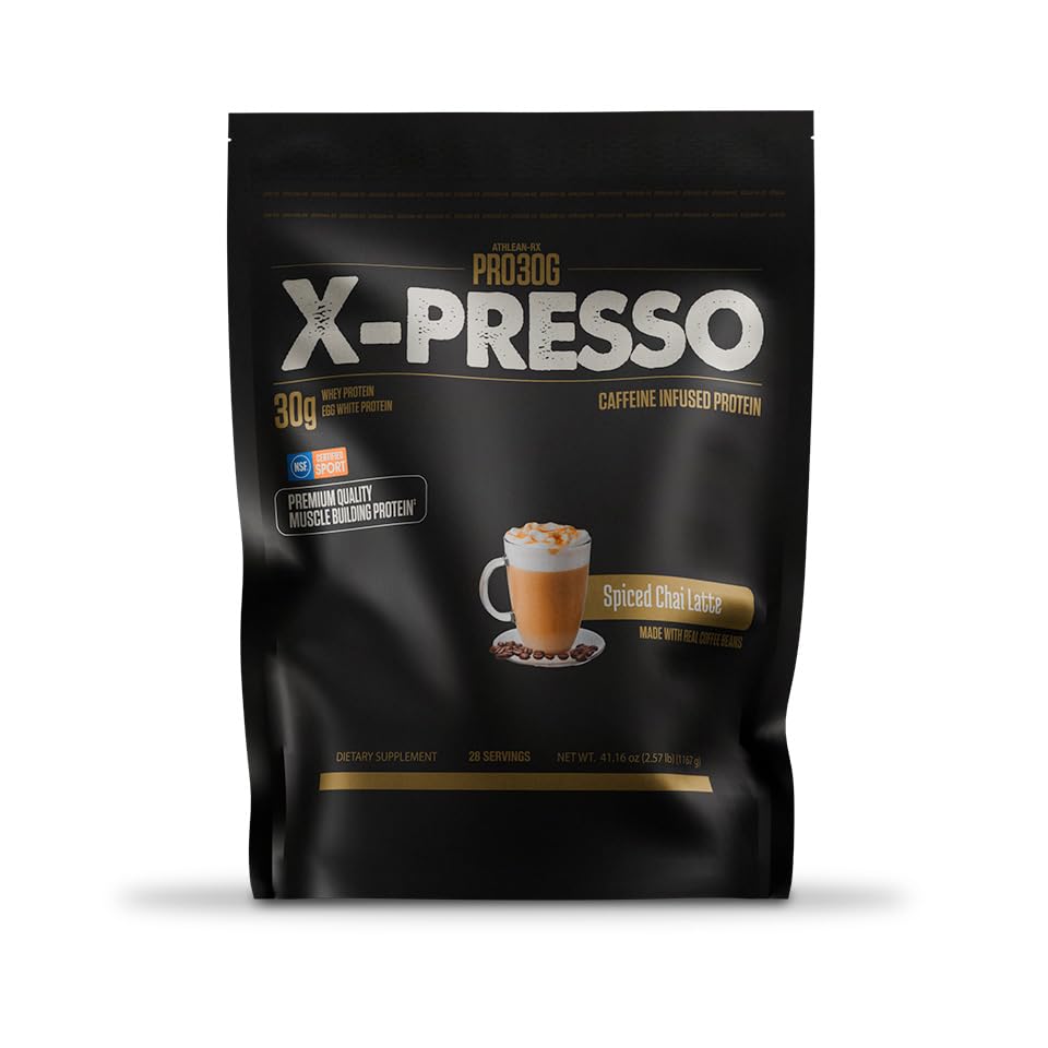 ATHLEAN-XPresso gluten-free label emphasizes suitable ingredient choices