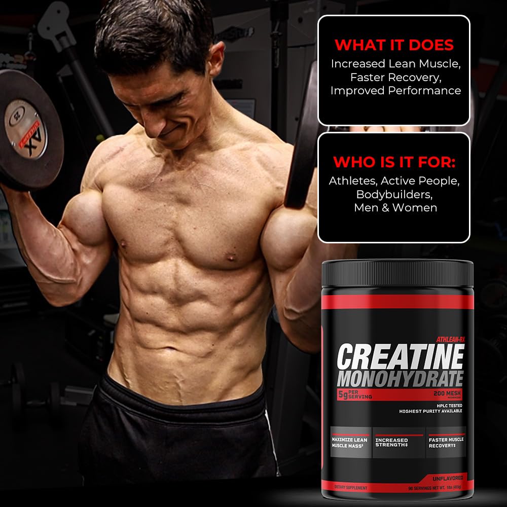 Gluten-free and Non-GMO ATHLEAN-X X-CREATINE product label