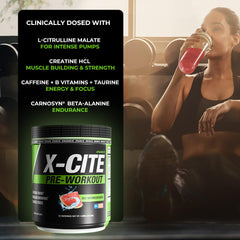 High-energy athletes using ATHLEAN-X X-CITE Pre-Workout