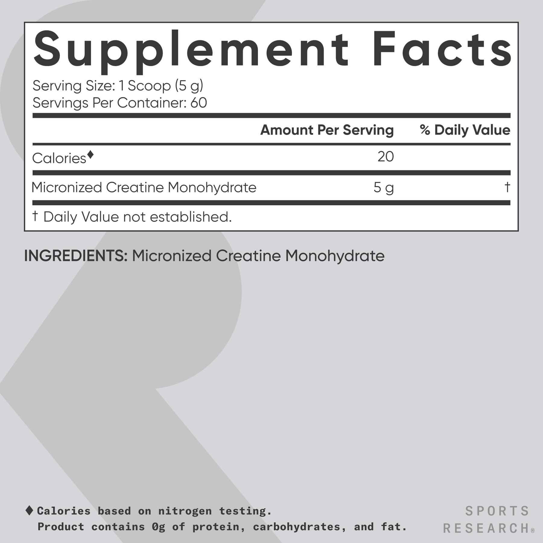 Athlete training with creatine for strength and recovery