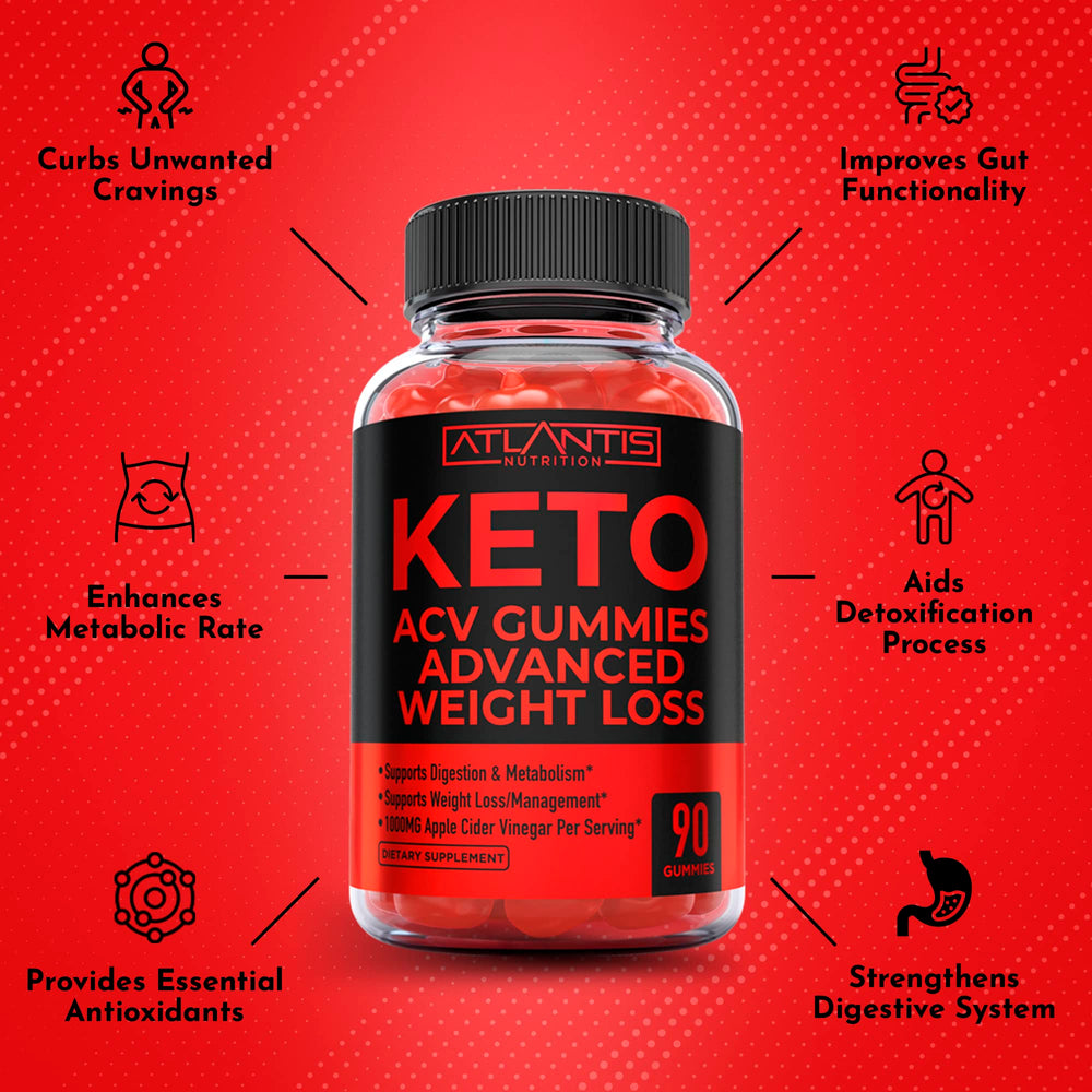 Atlantis Nutrition Keto ACV Gummies made in the USA signals quality