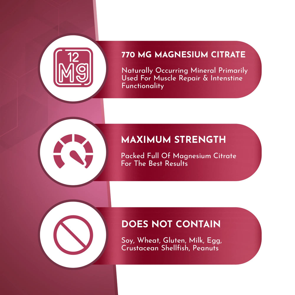 Made in the USA Atlantis Nutrition Magnesium Citrate Gummies