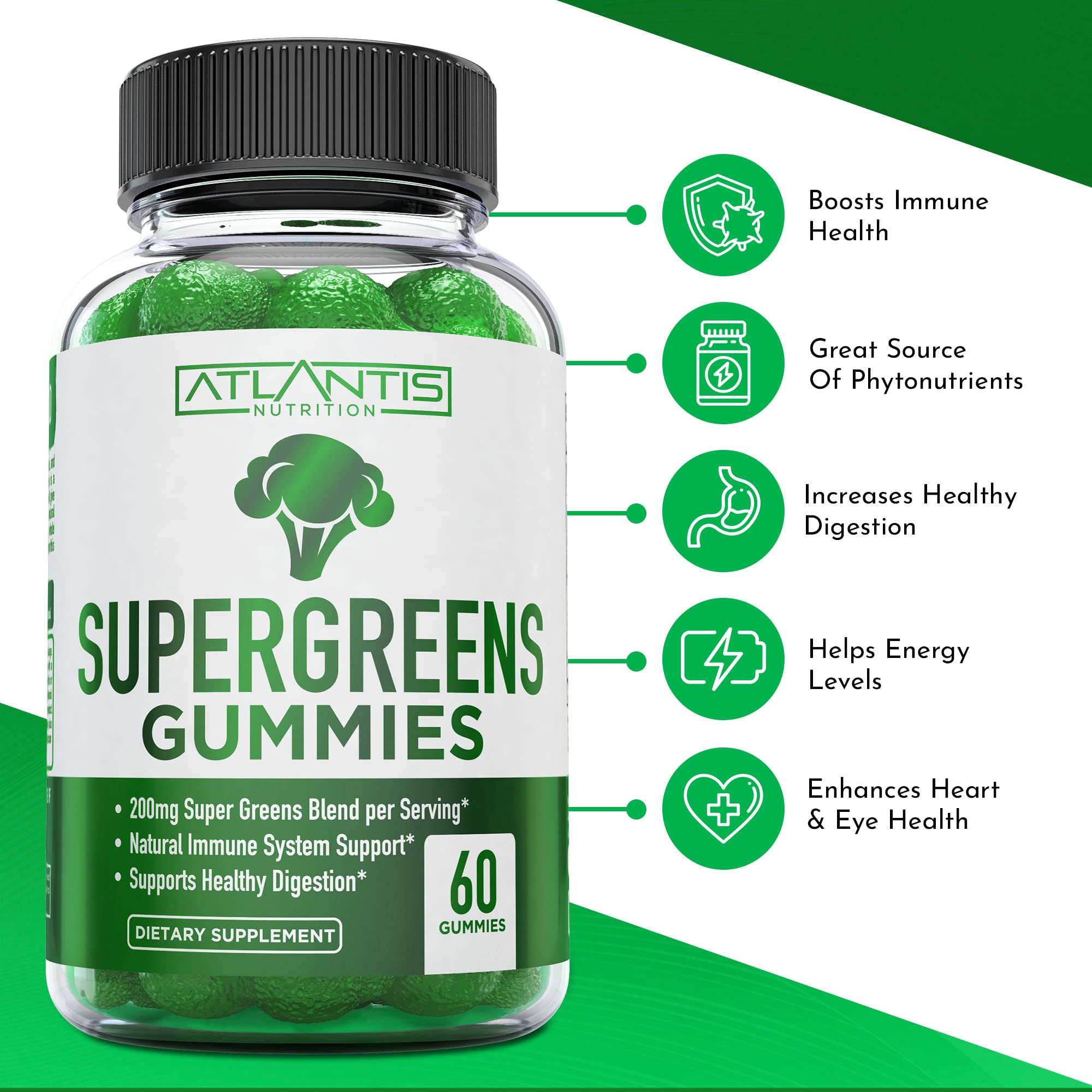Blend of spinach broccoli moringa beet root celery green tea and acai