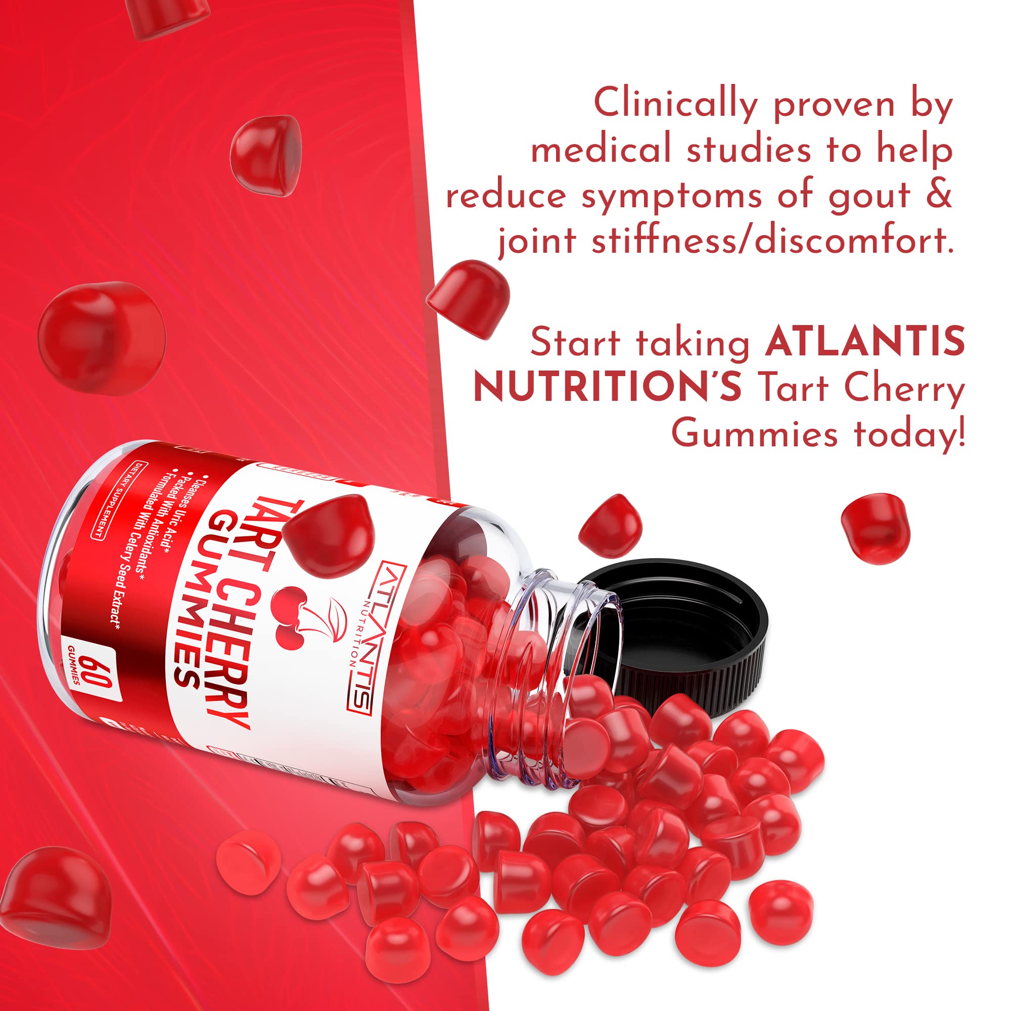 Packaging shot showing 60 gummies in bottle