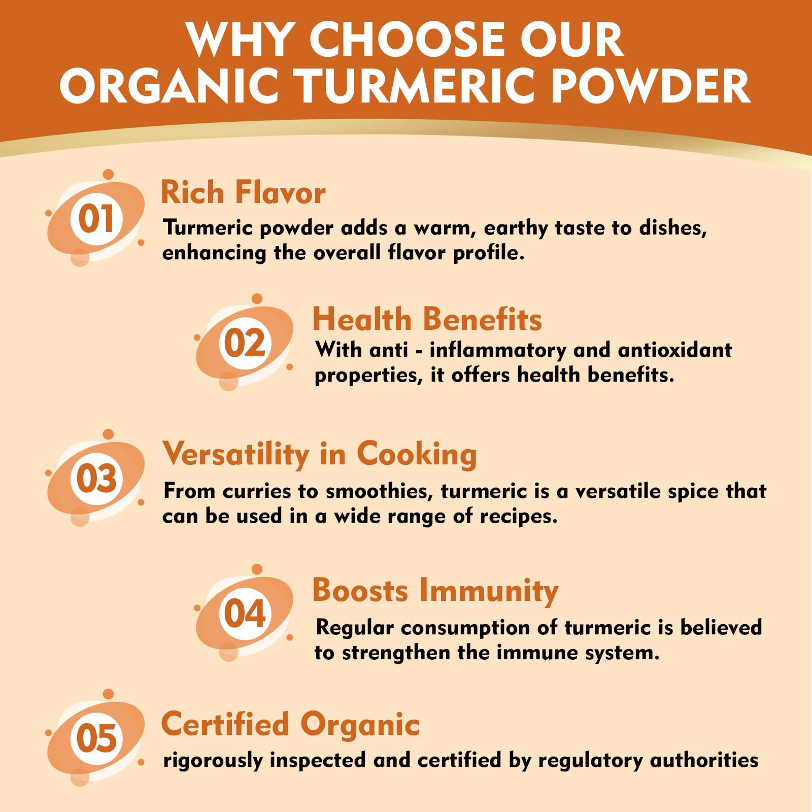 Health benefits of turmeric powder – immune support and digestion