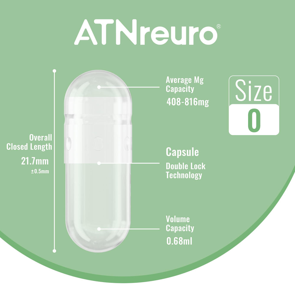 Packaging of ATNreuro vegan capsules