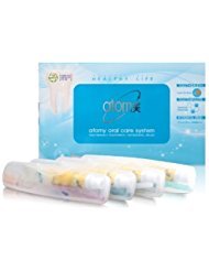 Atomy Oral Care System: Toothbrush, toothpaste, and interdental brush with a 4-slot travel case