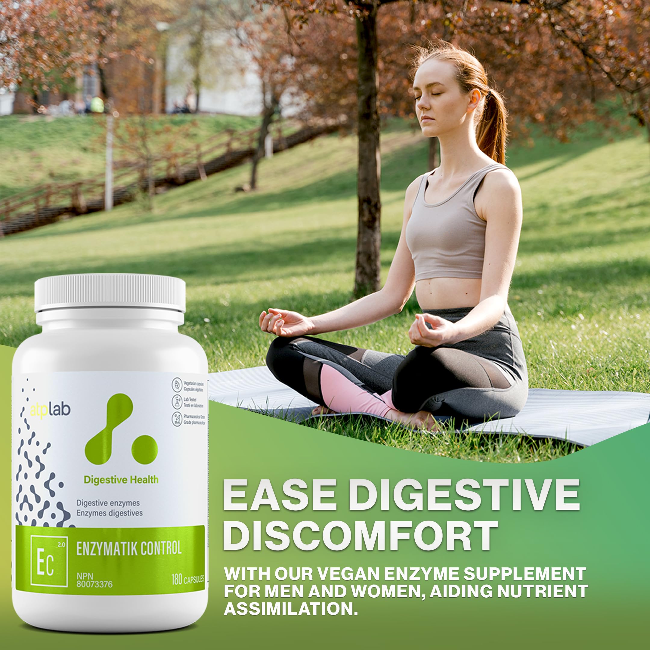 Enzymatik Control label on bottle back