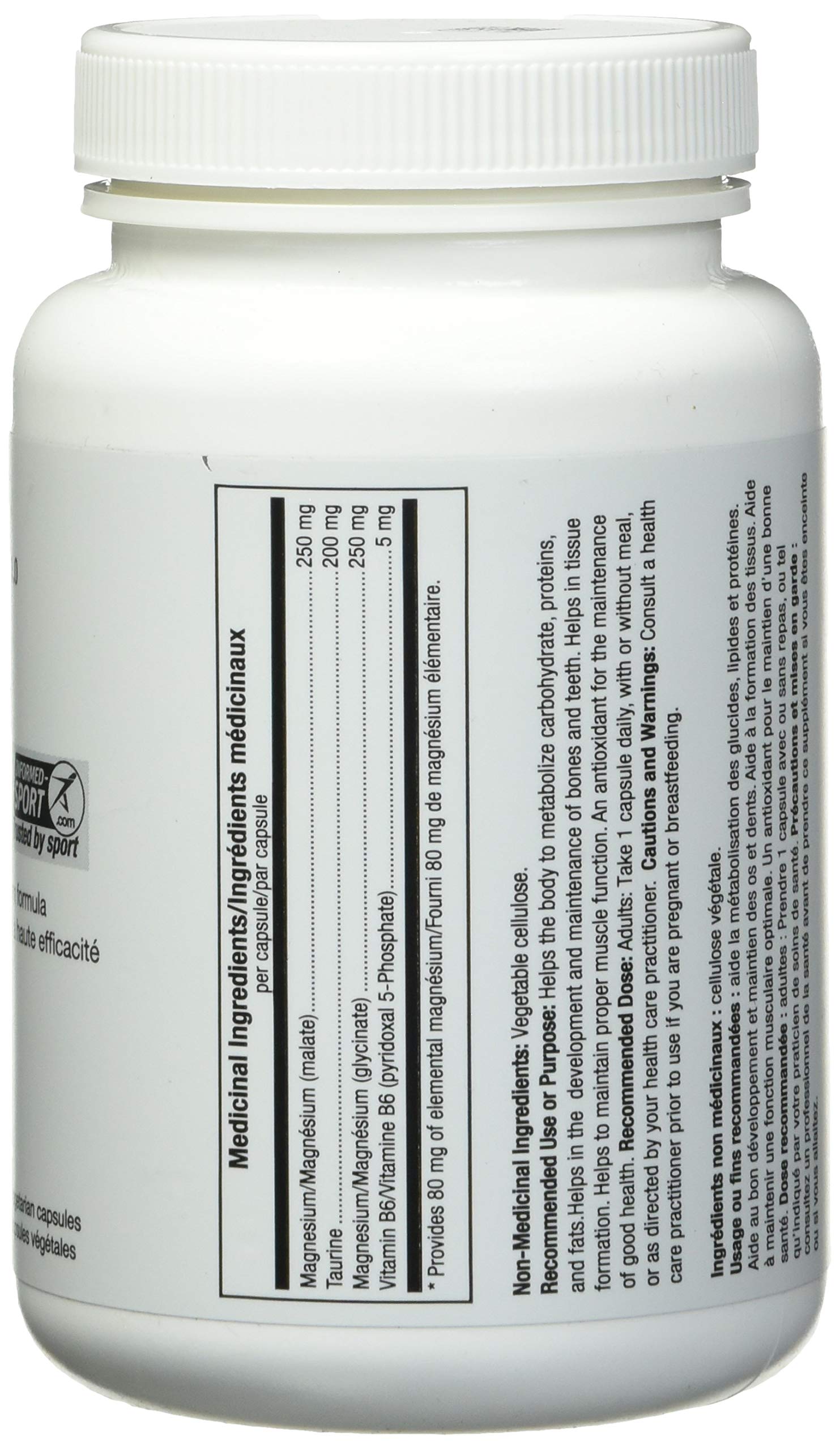 Magnesium Taurate 200mg component illustration