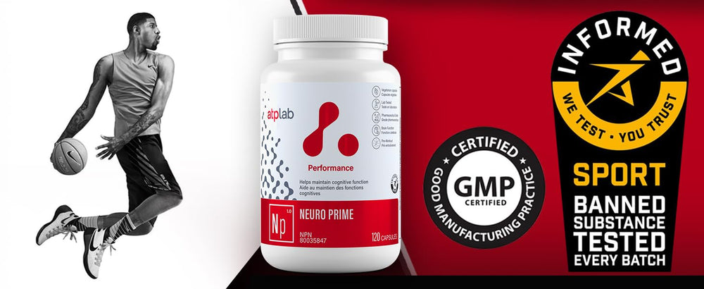 Made in Canada label for Neuro Prime