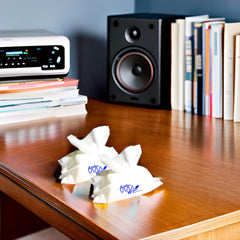 Wipes are safe for rubber, plastic, silicone, and acrylic materials