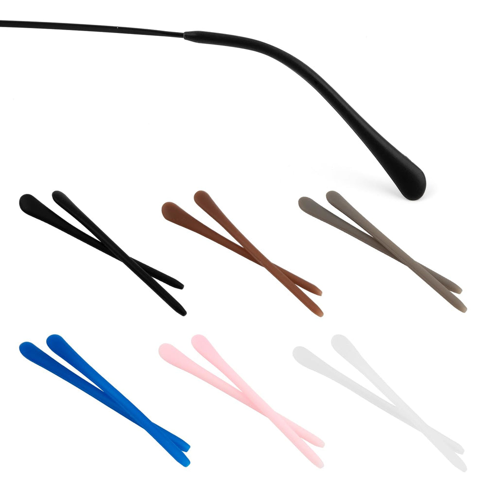 AUEAR eyeglass end tips round silicone ear socks 6-pack