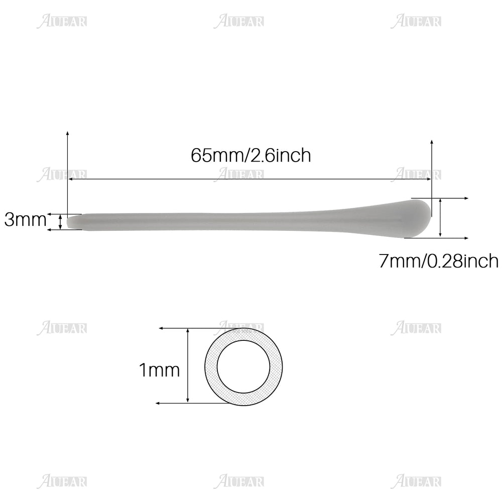 Close-up of anti-slip silicone temple tips on slim metal eyeglasses