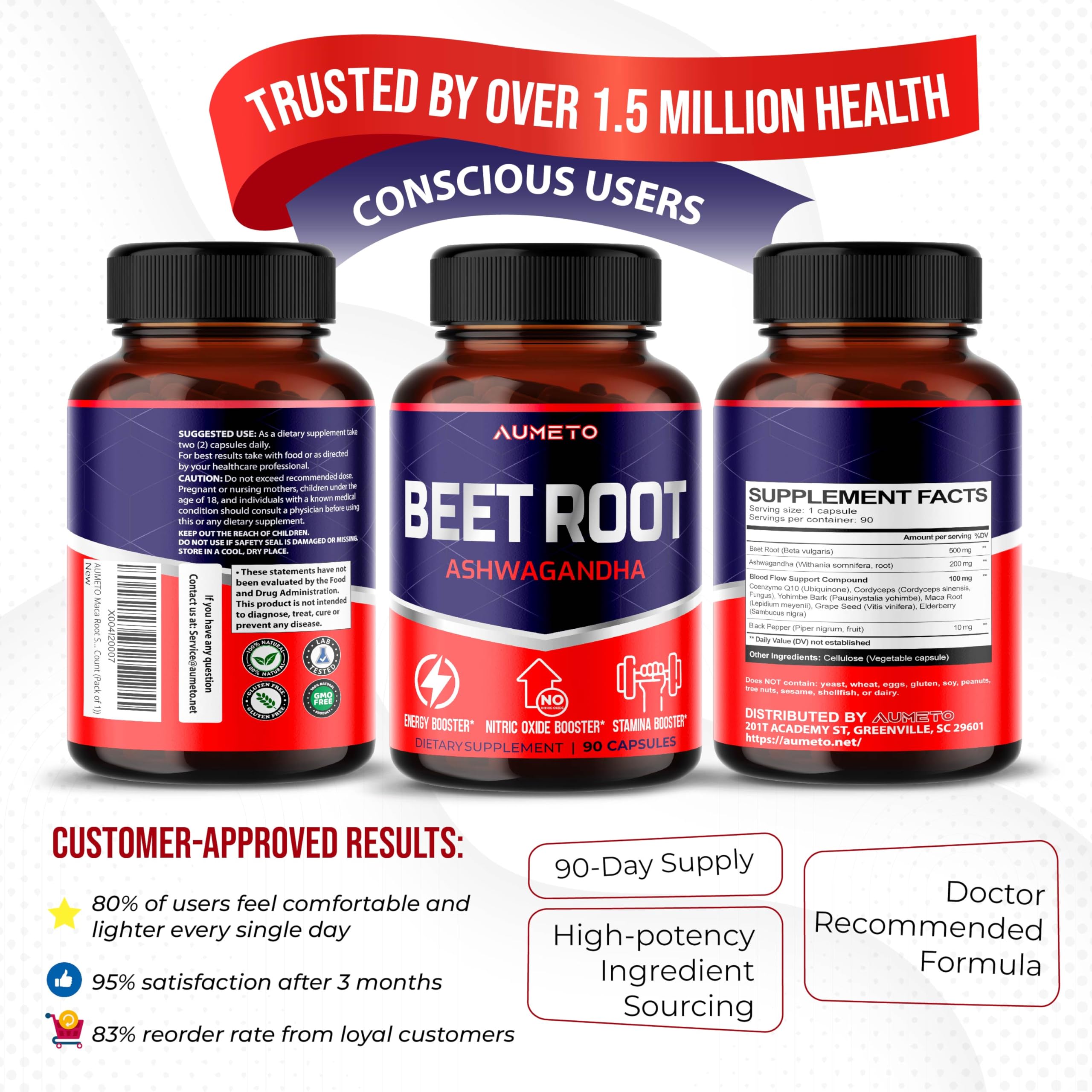 AUMETO one-capsule-per-day routine supports simple daily health.