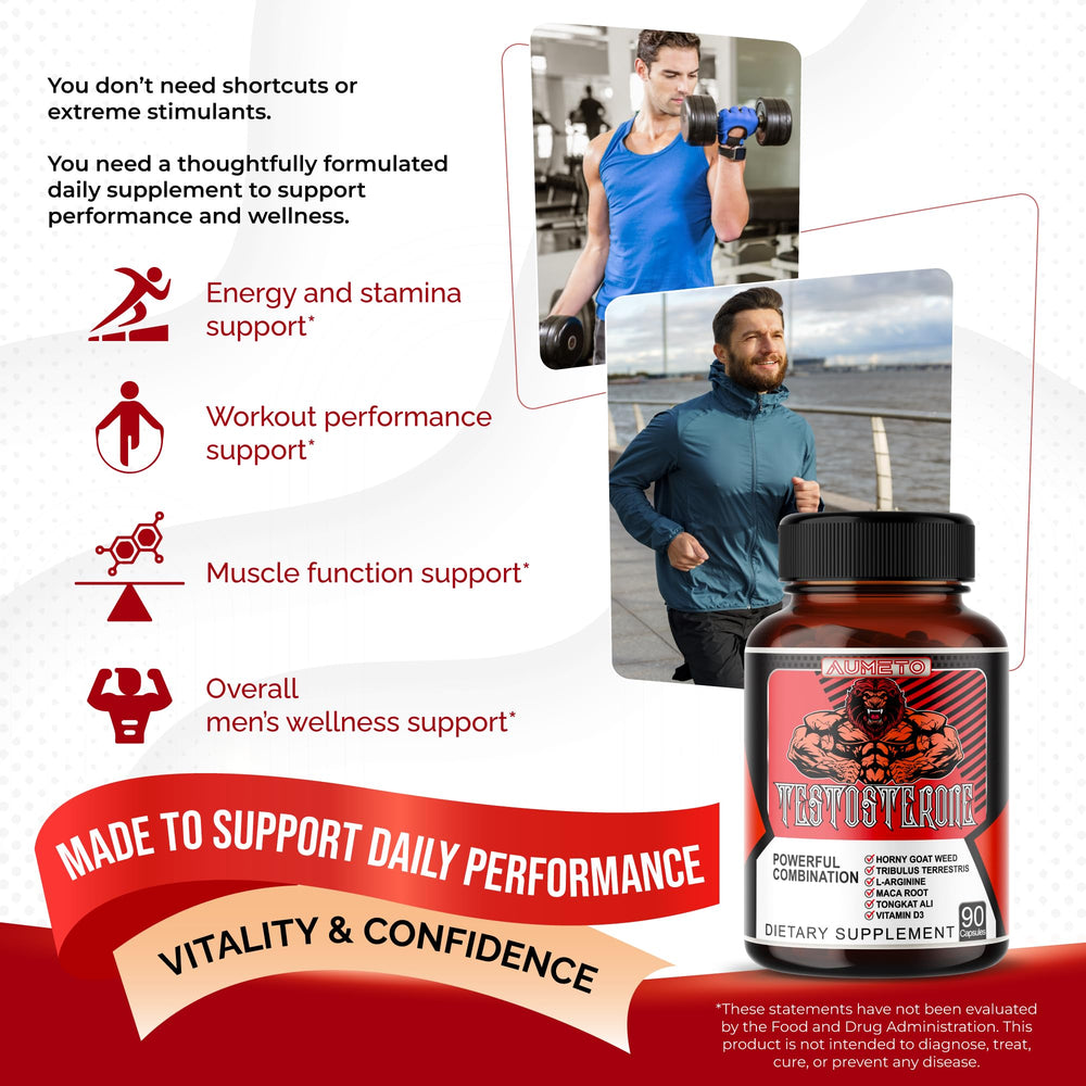 AUMETO Vitality capsules close-up emphasizes clean, plant-based ingredients.