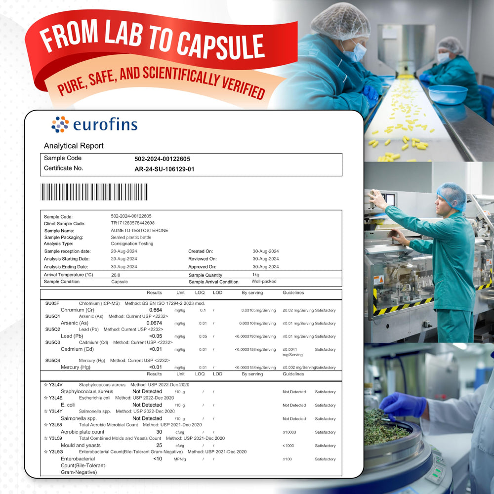 AUMETO Vitality morning routine setup implies easy daily use.