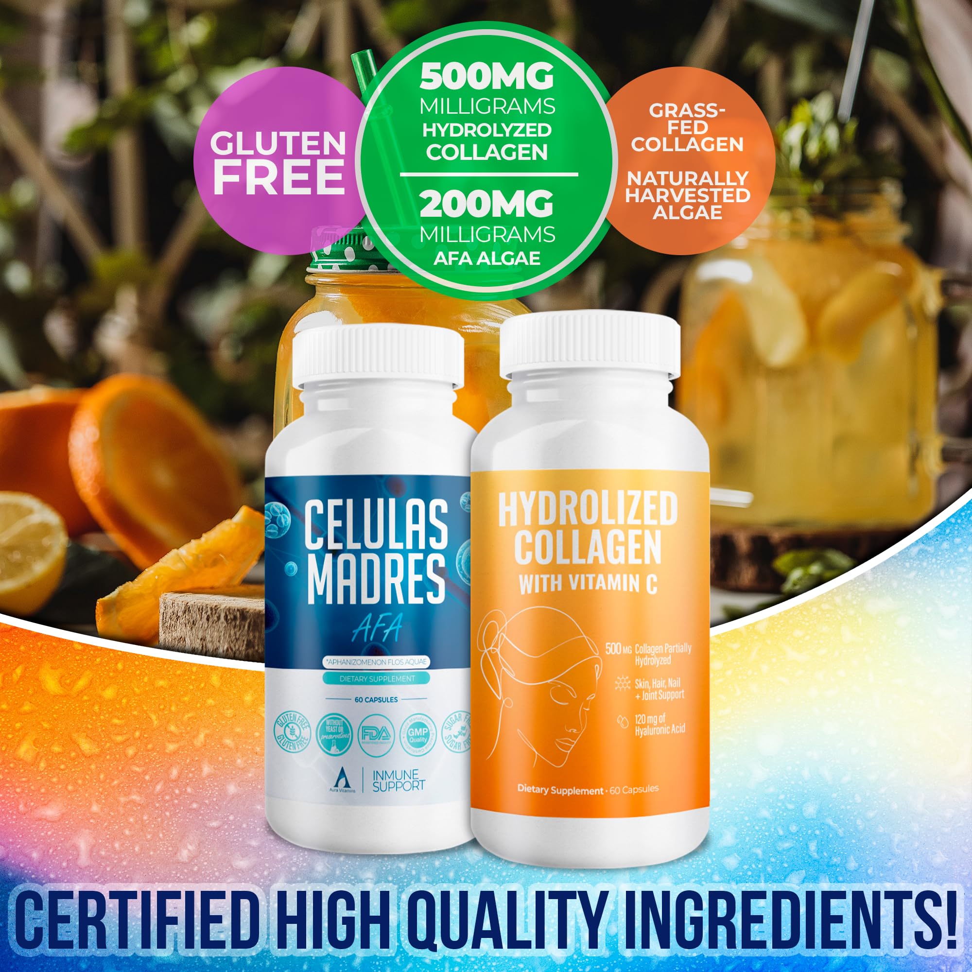 Two-pack Aura Vitamin Mega Antioxidant Bundle boxes